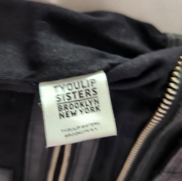 Tyoulip Sisters Lamb Leather women's handbag size OS black - Picture 7 of 11